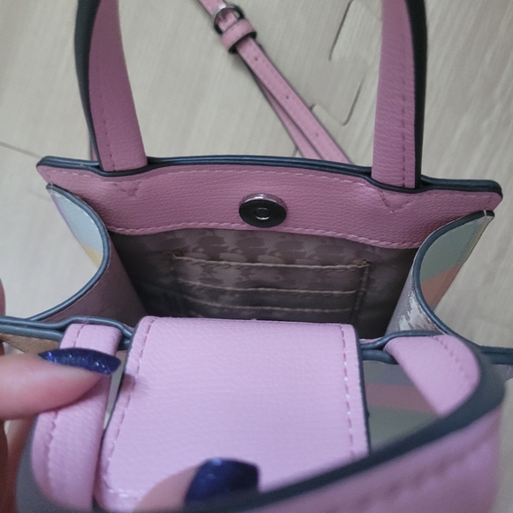 Karl Lagerfeld Maybelle Crossbody-Rainbow Pastel - Picture 10 of 13